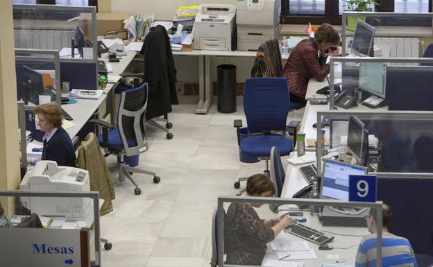 Imagen de la oficina de la Agencia Tributaria de Santander