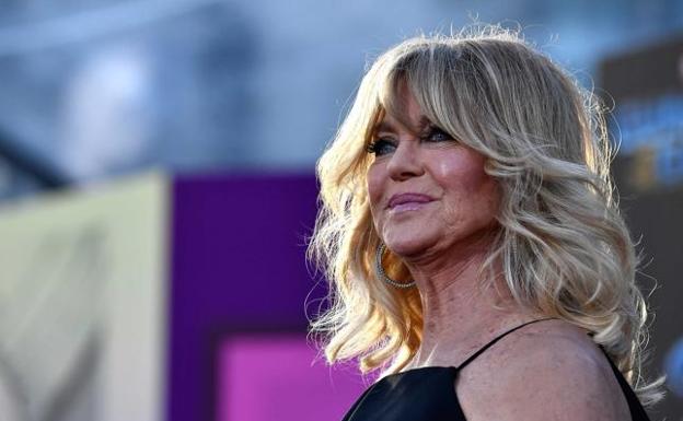 Goldie Hawn en California.