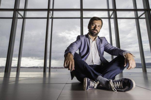 Carlos Luna, experto en Pensamiento Creativo, ayer en el Centro Botín.