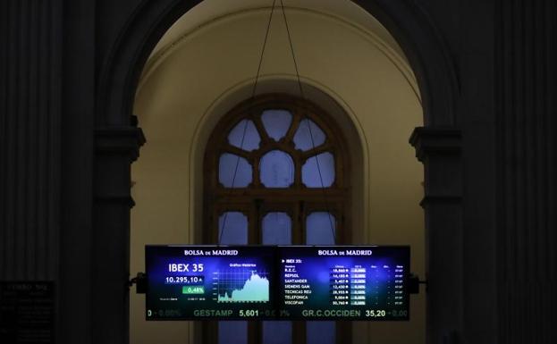 Imagen de la Bolsa de Madrid.
