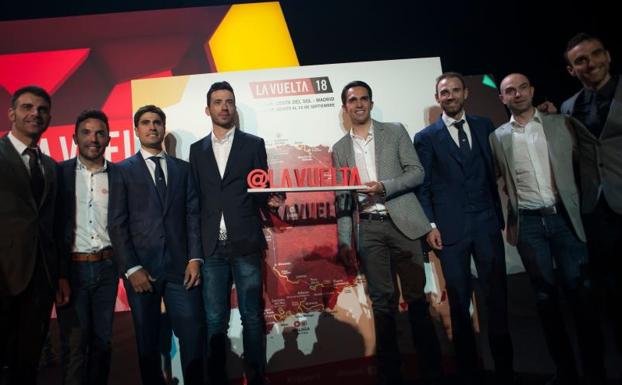 Presentación de la Vuelta a España 2018./AFP
