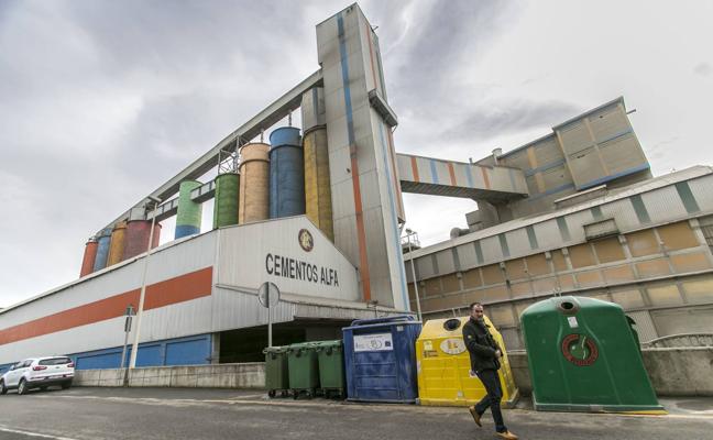 Fábrica de Cementos Alfa en Mataporquera./A. F.