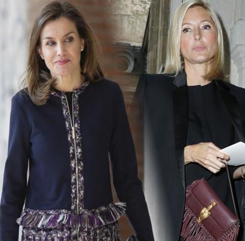 Doña Letizia y Marie-Chantal Miller./