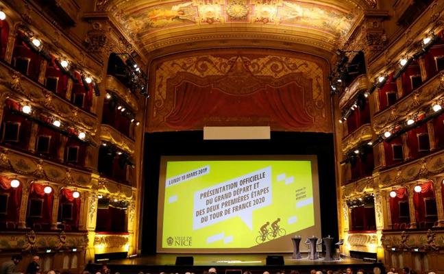 La Opera de Niza, escenario de la presentación de las etapas del 2020/Reuters