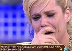 Imagen de uno de los programas en los que Miriam y Pipi hablaron de su relación de pareja./