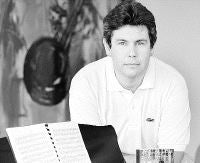 El contratenor José Antonio Maza y la pianista Laura Garmendia, hoy, en el Concierto de Noja