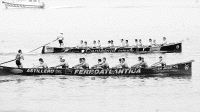 Pedreña rompió la regata en el tercer largo en el que logró distanciarse de todos sus rivales. / MIGUEL DE LAS CUEVAS/