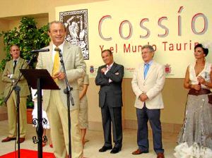 El consejero Javier López Marcano durante el acto inaugural celebrado en Ronda. / DM/