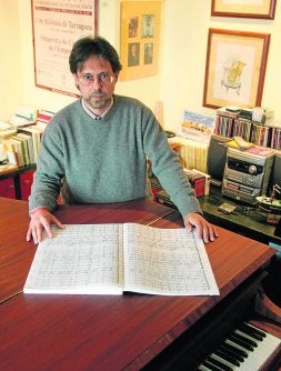 El músico y profesor de Santander Antonio Noguera. / M. CUEVAS/