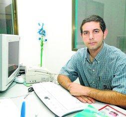 Jairo Aja es el vicepresidente del CJT y representante de Juventudes de Izquierdas, que votó a favor. / L. PALOMEQUE/