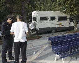 Sanción a una autocaravana en Reina Victoria. :: SANE/
