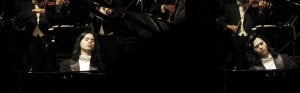 Maestro. Al piano, esta noche, el argentino Horacio Lavandera, en lo que será su primer concierto esta año en España . ::
DM/