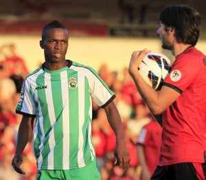 El solitario gol marcado por Mamadou Koné fue suficiente para batir al equipo burgalés. ::
ANDRÉS FERNÁNDEZ/