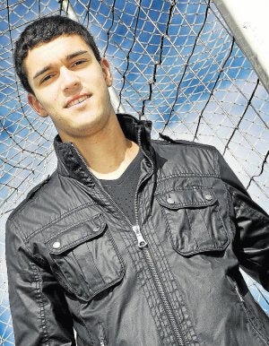 José Antonio Collado no ha tenido suerte en el Noja. :: L. PALOMEQUE/