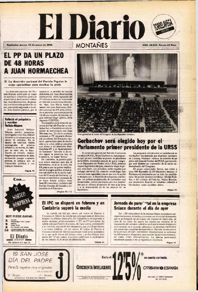 Tal día como hoy en 1990
