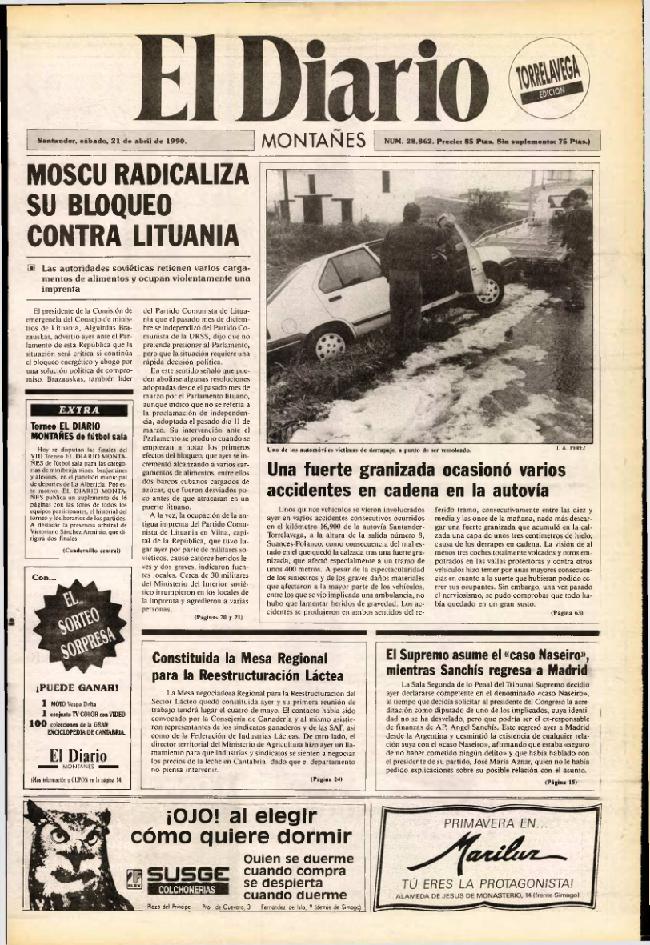 Tal día como hoy en 1990