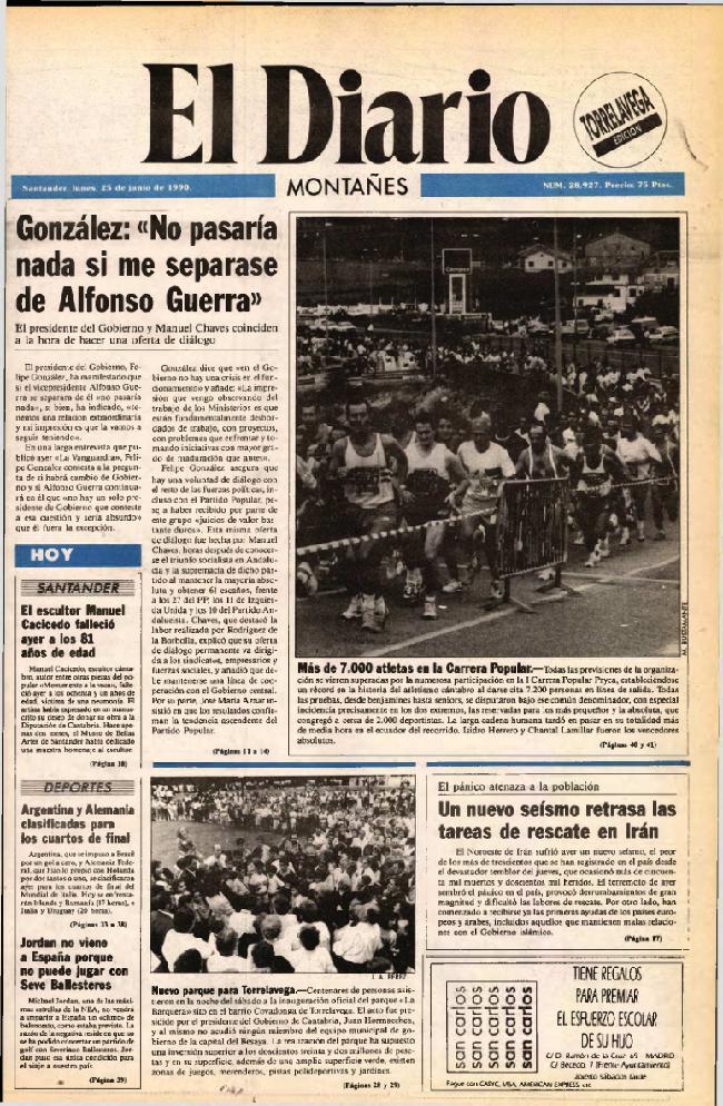 Tal día como hoy en 1990