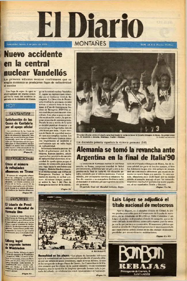 Tal día como hoy en 1990