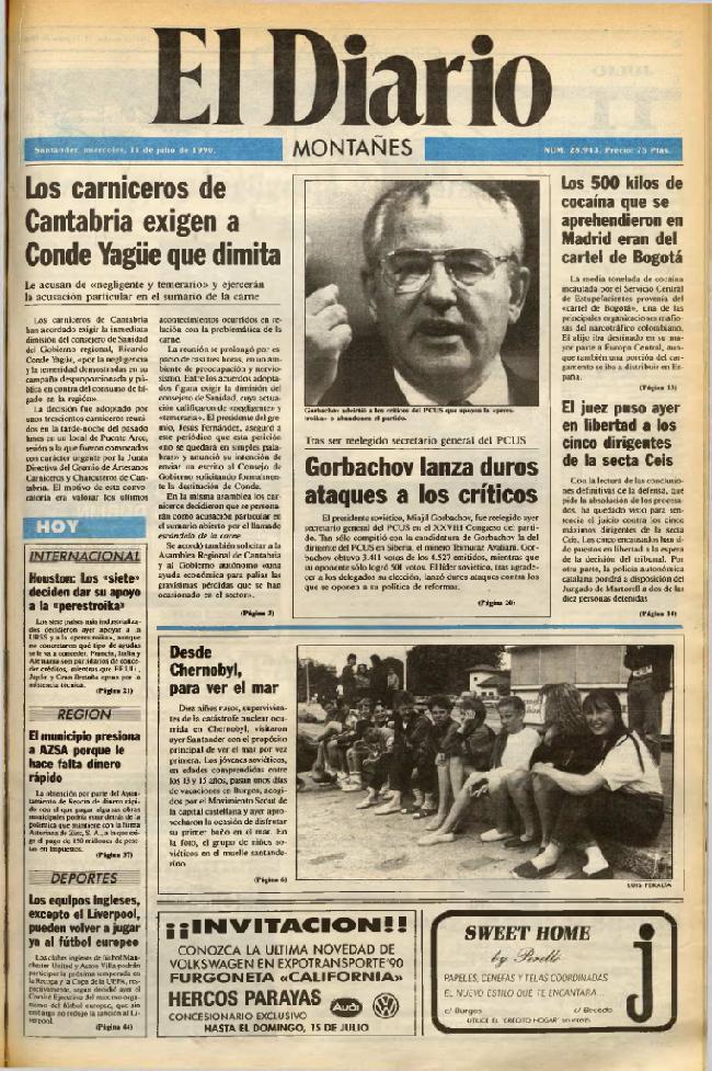 Tal día como hoy en 1990