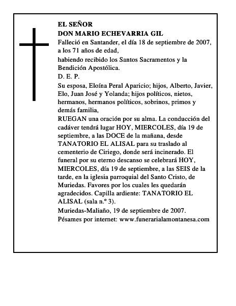 DON MARIO ECHEVARRIA GIL