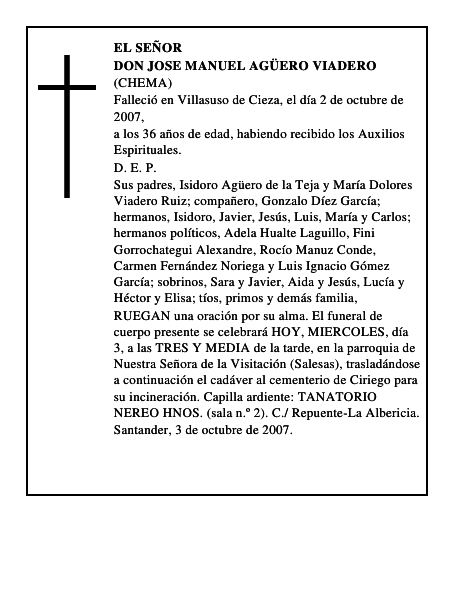 DON JOSE MANUEL AGÜERO VIADERO