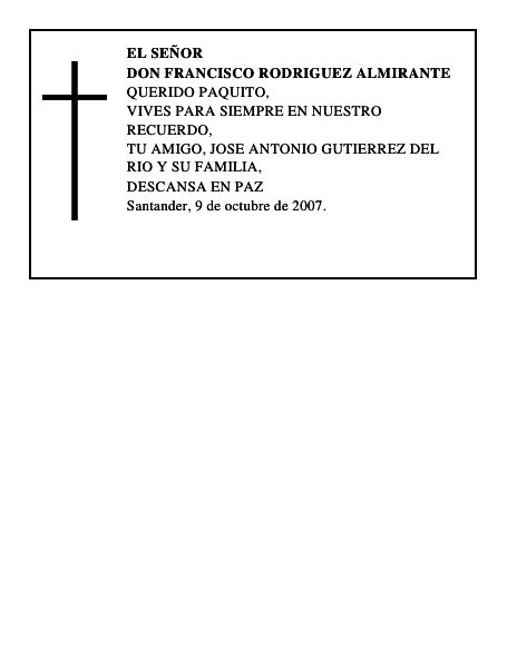 DON FRANCISCO RODRIGUEZ ALMIRANTE