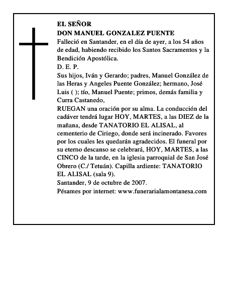 DON MANUEL GONZALEZ PUENTE