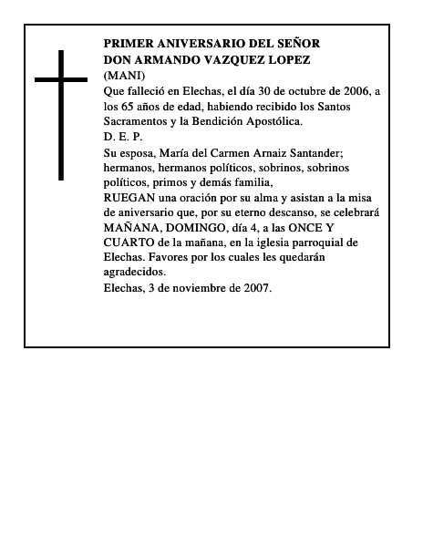 DON ARMANDO VAZQUEZ LOPEZ