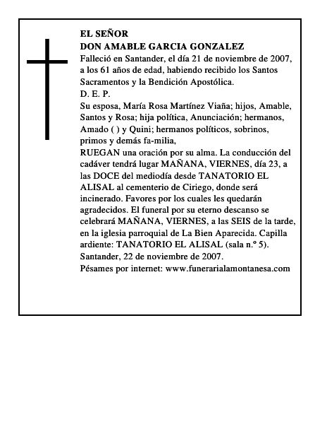 DON AMABLE GARCIA GONZALEZ