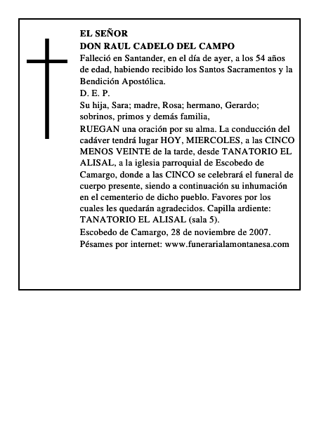 DON RAUL CADELO DEL CAMPO