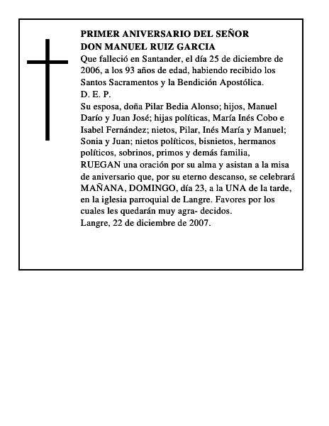 DON MANUEL RUIZ GARCIA
