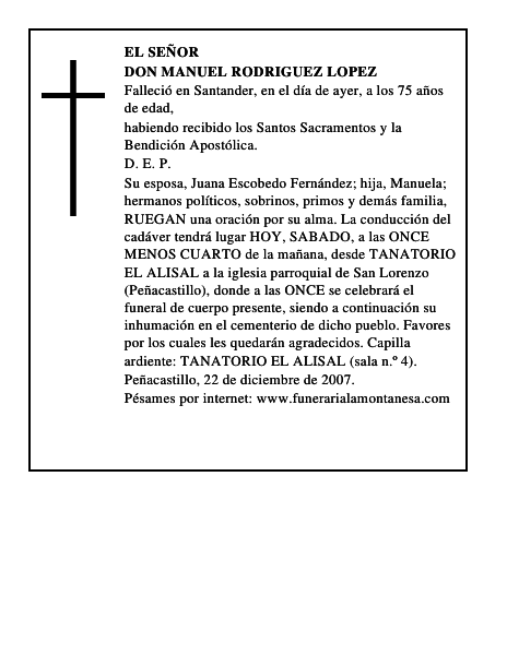 DON MANUEL RODRIGUEZ LOPEZ