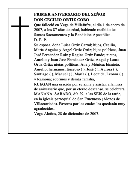 DON CECILIO ORTIZ COBO