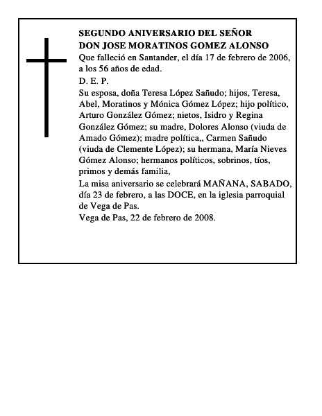 DON JOSE MORATINOS GOMEZ ALONSO