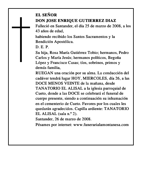 DON JOSE ENRIQUE GUTIERREZ DIAZ