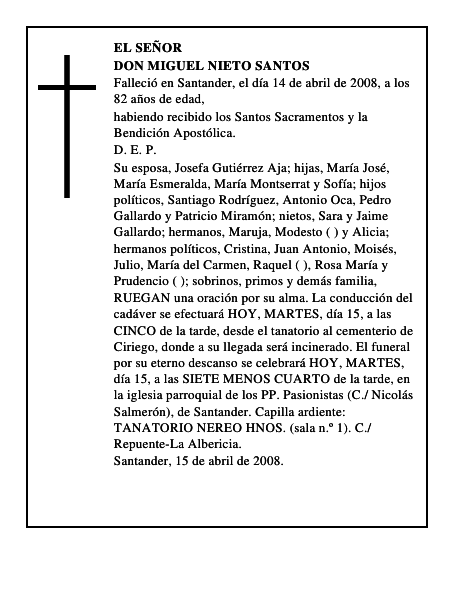 DON MIGUEL NIETO SANTOS