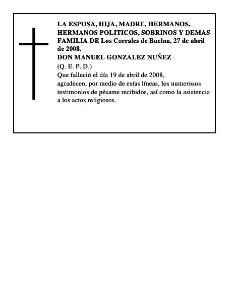 DON MANUEL GONZALEZ NUÑEZ