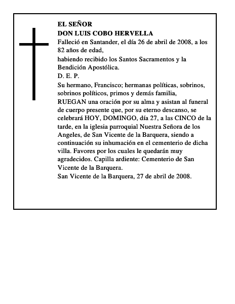 DON LUIS COBO HERVELLA