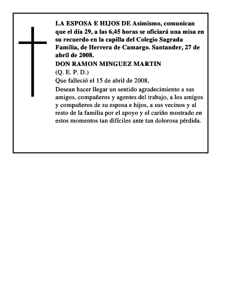 DON RAMON MINGUEZ MARTIN