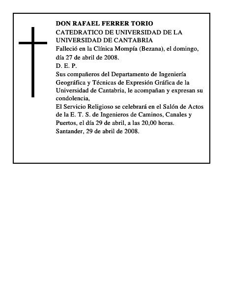 DON RAFAEL FERRER TORIO