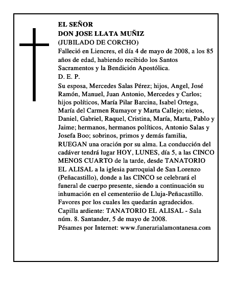 DON JOSE LLATA MUÑIZ