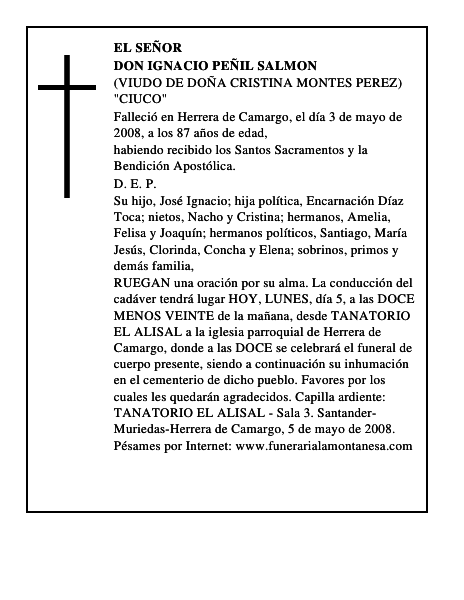 DON IGNACIO PEÑIL SALMON