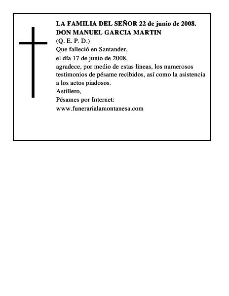DON MANUEL GARCIA MARTIN