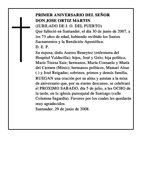 DON JOSE ORTIZ MARTIN