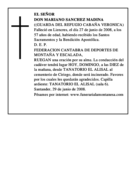 DON MARIANO SANCHEZ MADINA