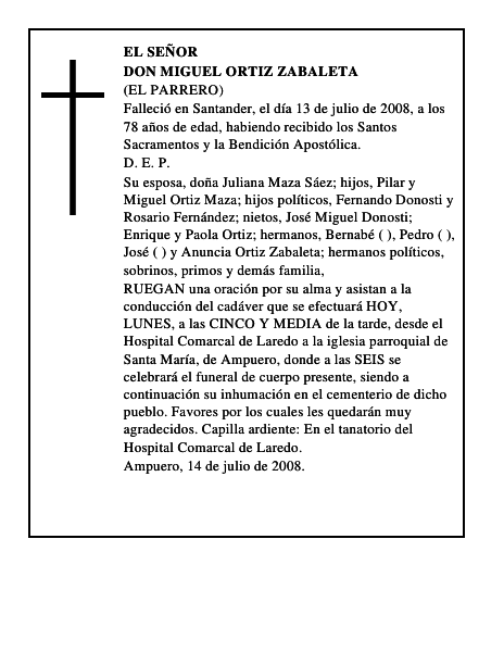 DON MIGUEL ORTIZ ZABALETA
