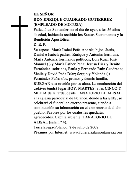 DON ENRIQUE CUADRADO GUTIERREZ