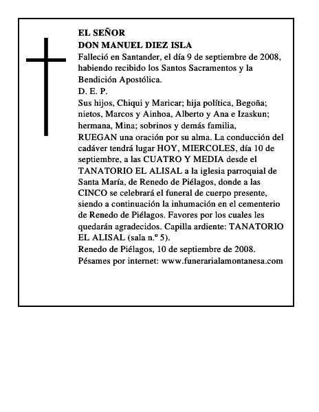 DON MANUEL DIEZ ISLA
