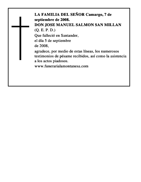 DON JOSE MANUEL SALMON SAN MILLAN