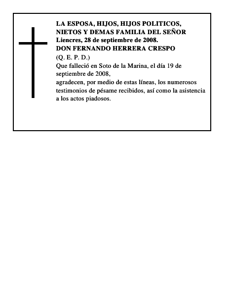 DON FERNANDO HERRERA CRESPO
